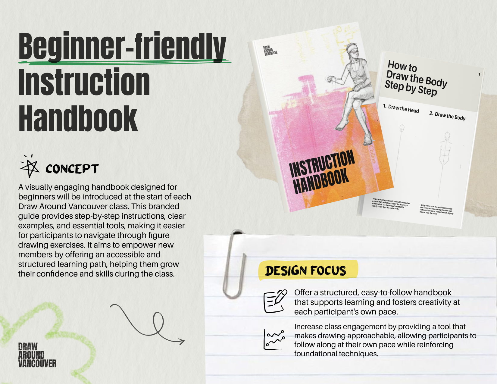 Beginner-friendly Instruction Handbook Concept Poster