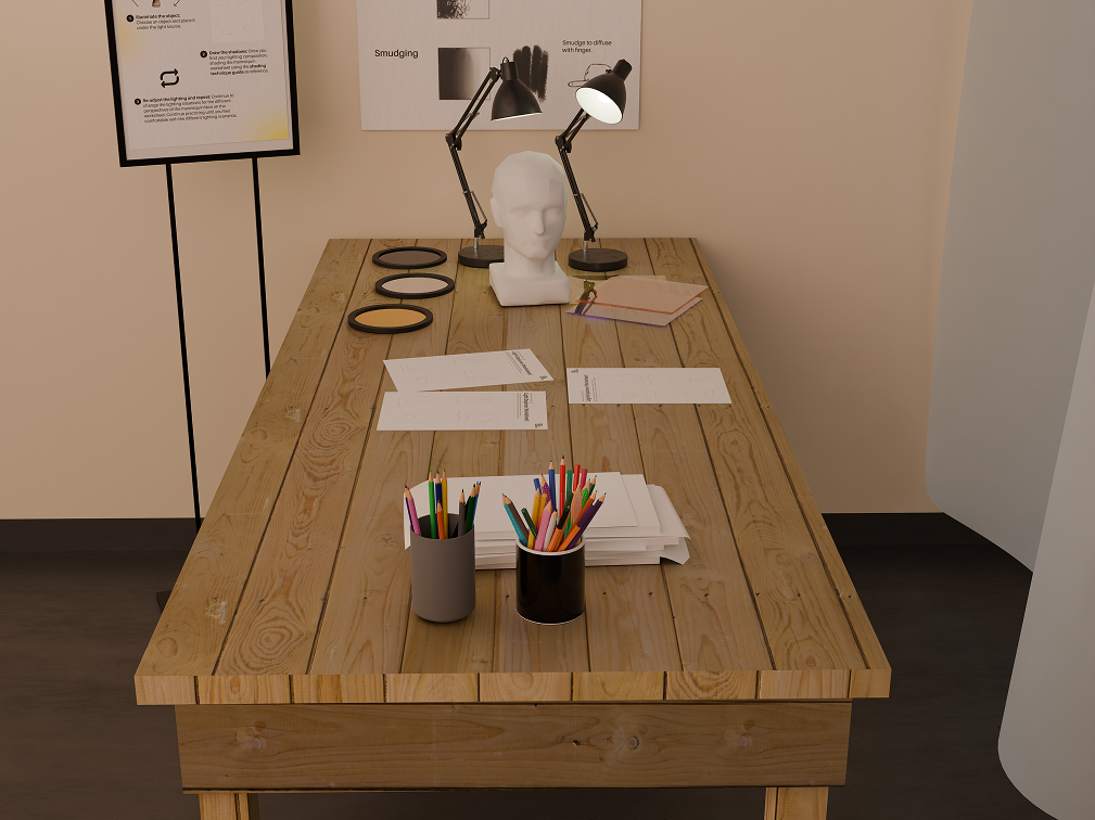 Figure shading and worksheet materials