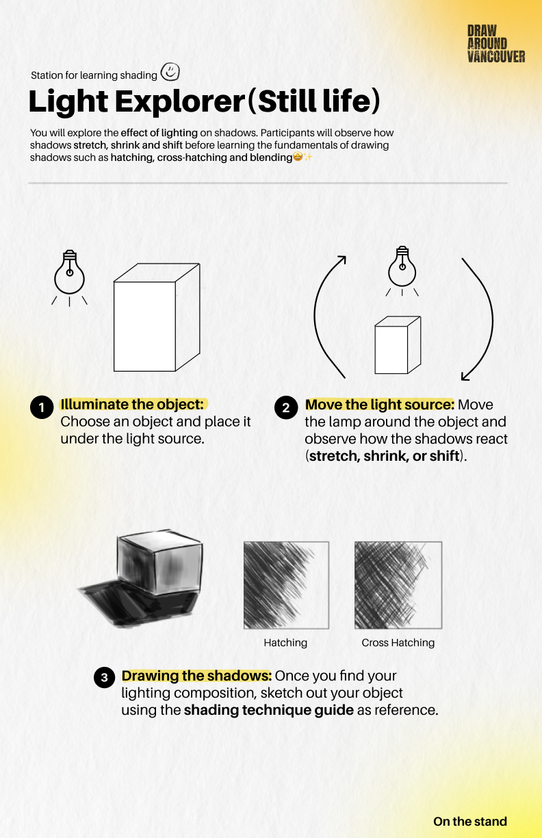Light Explorer (Still Life) Instruction Poster