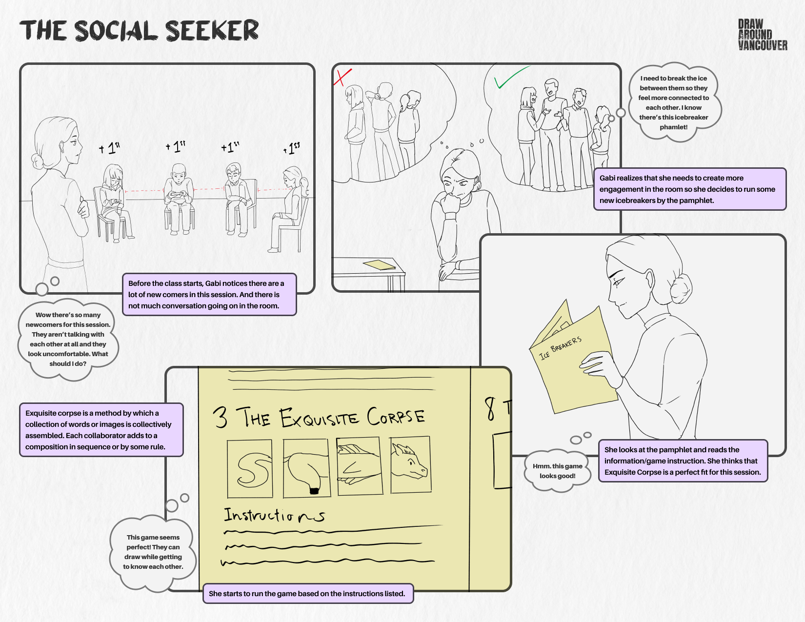 Storyboard Part 1 - Social Seeker